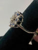 Vintage Diamond and Sapphire Ring