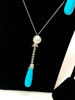 Turquoise, Pearl, & Diamond Set