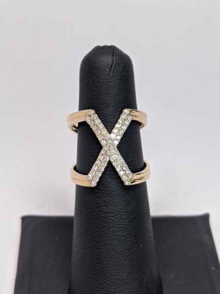 Picture of Diamond X Ring