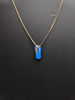Opal and Gold Flip Flop Necklace