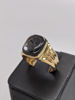 Picture of Men's Carved Onyx Ring