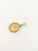 Picture of 1/10th oz 5 dollar gold coin in 14kt gold bezel